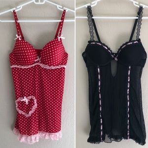 2 Sexy Teddy Lingerie